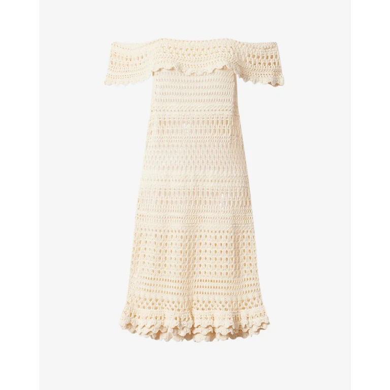 Robe Zoa - Femme - Écru - Taille 34 - Marant Étoile