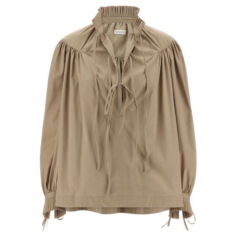 Dries Van Noten Catya shirt Beige Cotton Shirt, Blouse - Women