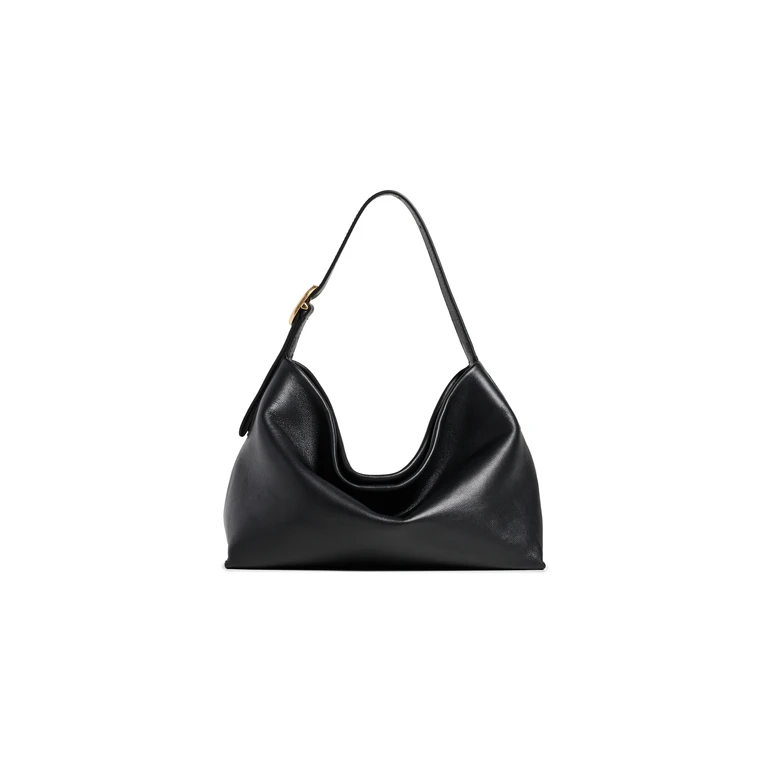Vince Plonge Vivian Small Hobo Bag Black One Size