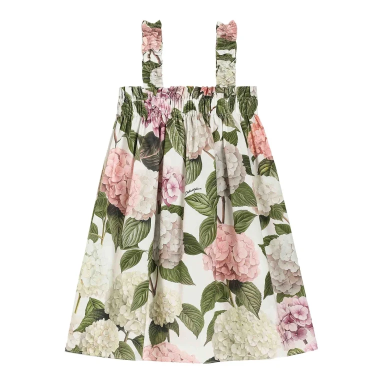 Dolce & Gabbana Jr Robe Au Genou - Multicolore