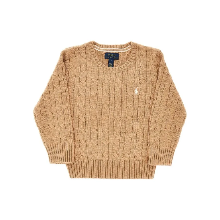 RALPH LAUREN Cable-knit cotton sweater Kids 4Y