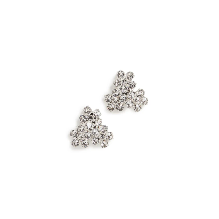 Jennifer Behr Violet Stud Earring Crystal One Size