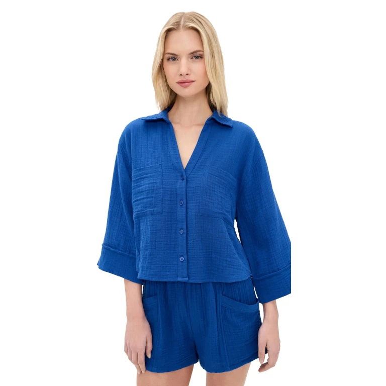 Z Supply Helena Shirt Nautical M