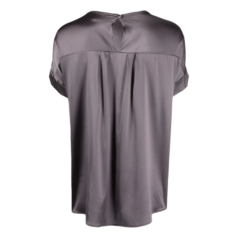 Snobby Sheep Top Grey Silk - Women