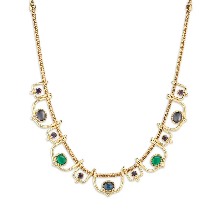 Capucine De Wulf Contessa Belle Nuit Necklace, 16