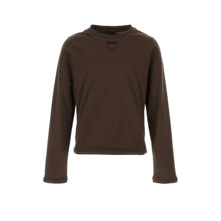 Prada Brown Cotton T-shirt