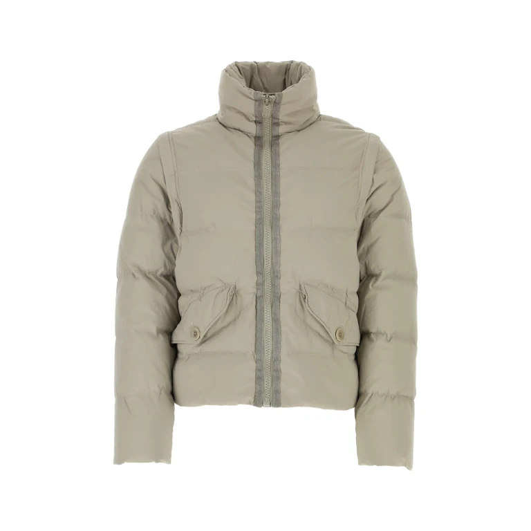 Ten C Dove Grey Nylon Austral Down Jacket