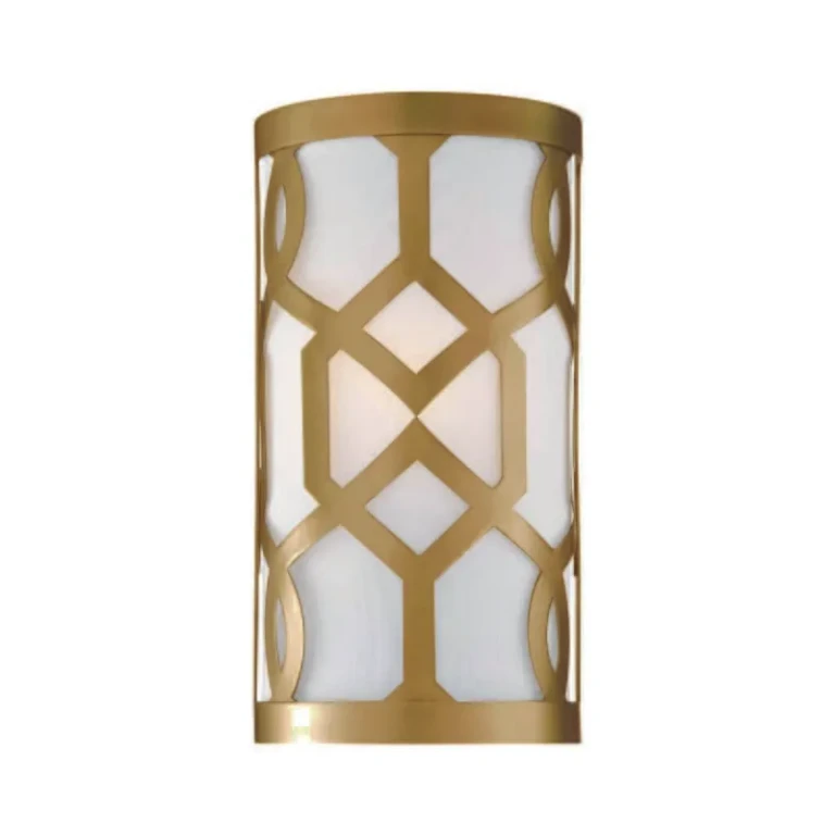 Libby Langdon for Jennings 12" Wall Sconce in Aged Brass