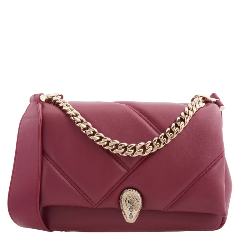 Bvlgari Serpenti Cabochon Maxi Chain Shoulder Bag