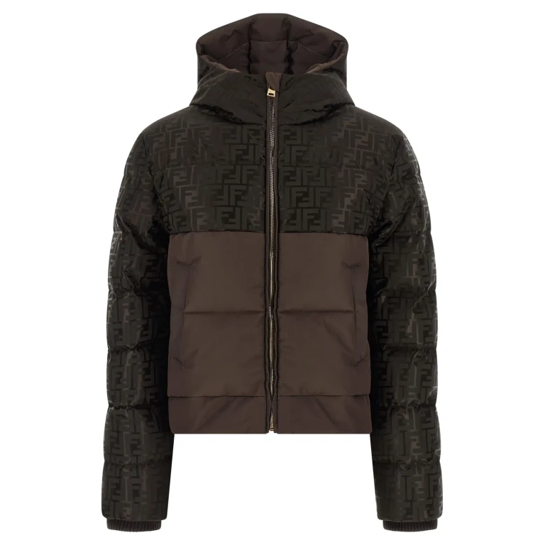 Fendi Ff Nylon Down Jacket