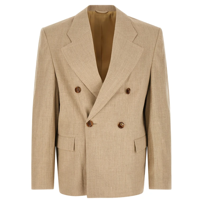SéFr Donovan Blazer Beige Linen - Men