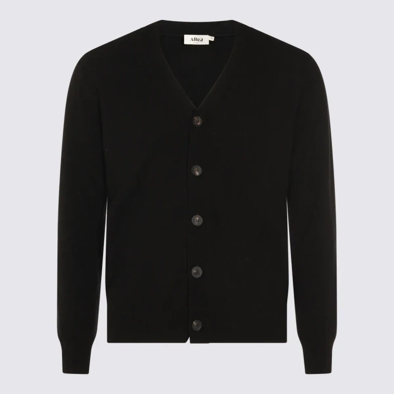 Altea Black Wool Knitwear