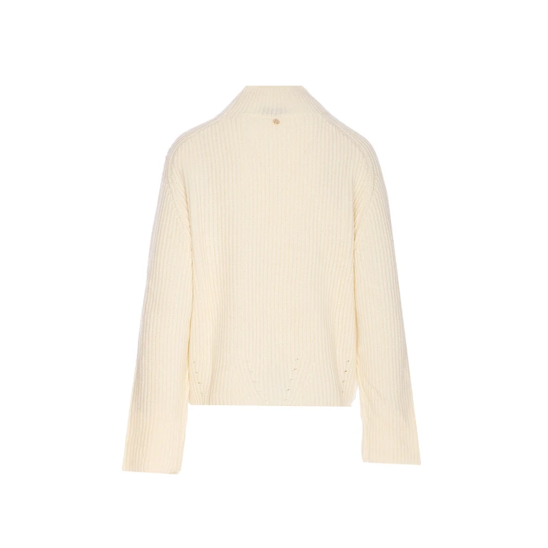 Liu Jo Sweaters White Acryliq Wool - Women