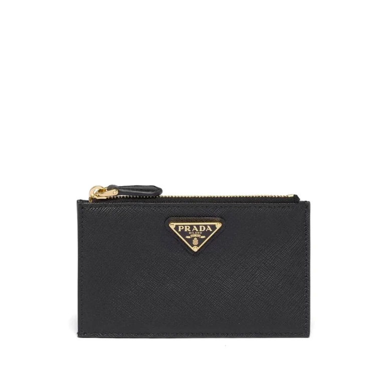 Prada Leather Logo-plaque Card Holder