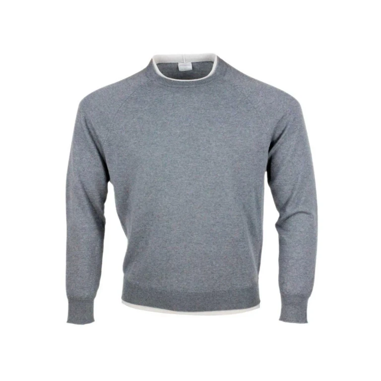 Eleventy Pull Col Rond - Gris