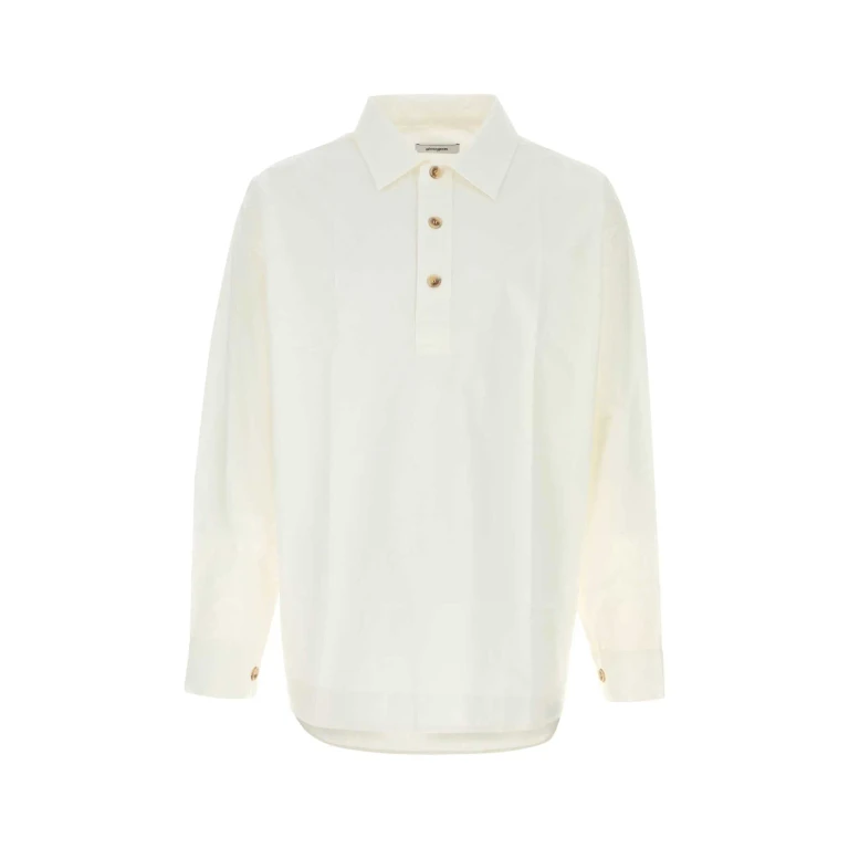 White Piquet Claude Polo Shirt Exterior: Cotton - Men