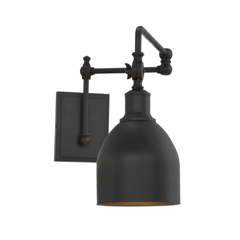 Trade Winds Lighting 1-Light Wall Sconce In Oil Rubbed Bronze - TW110024-ORB