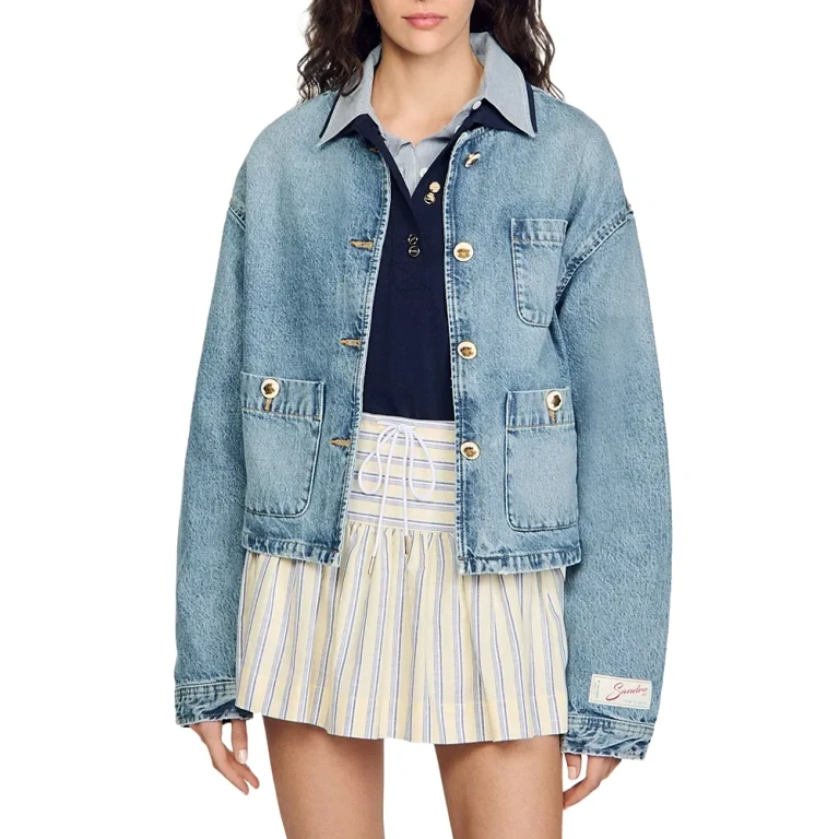 Sandro Denim Jacket