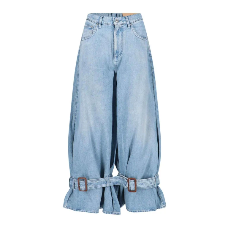 J. W. Anderson Baggy Jeans With Buckle