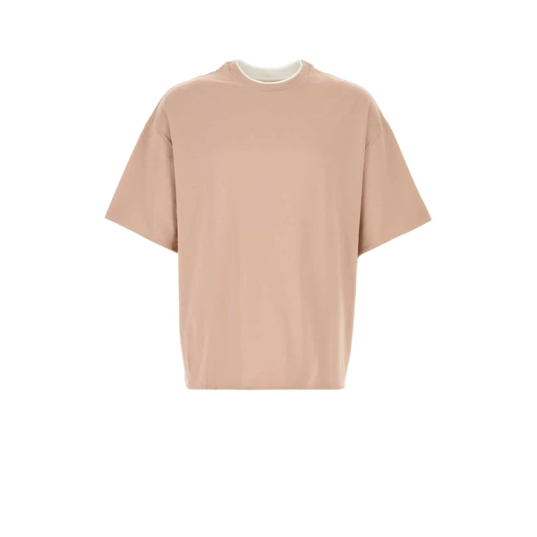 Fendi Pink Cotton T-shirt