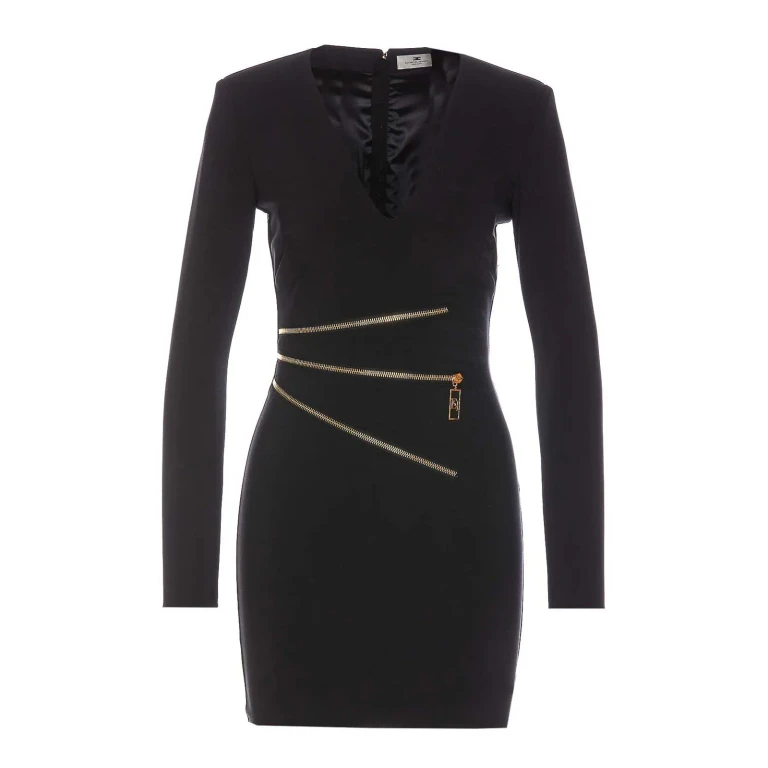 Elisabetta Franchi Robe Courte - Blanc