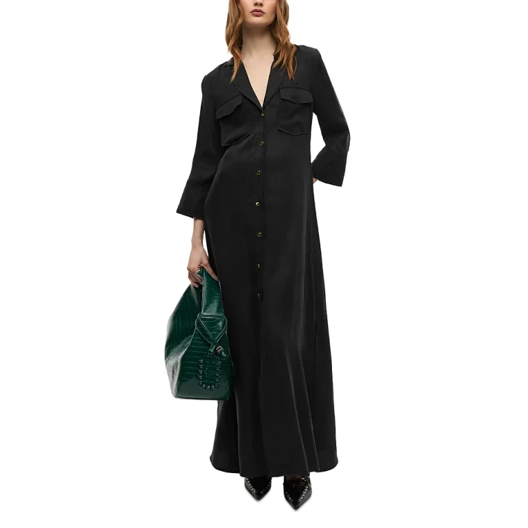 Ganni Fluid Maxi Dress