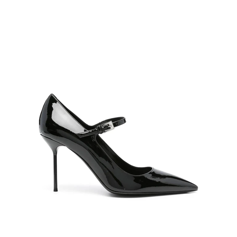 Paris Texas 90mm Leather Heeled Pumps