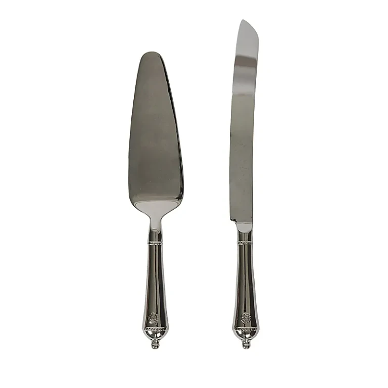 Juliska Berry & Thread 2 Piece Polished Cake Knife and Server