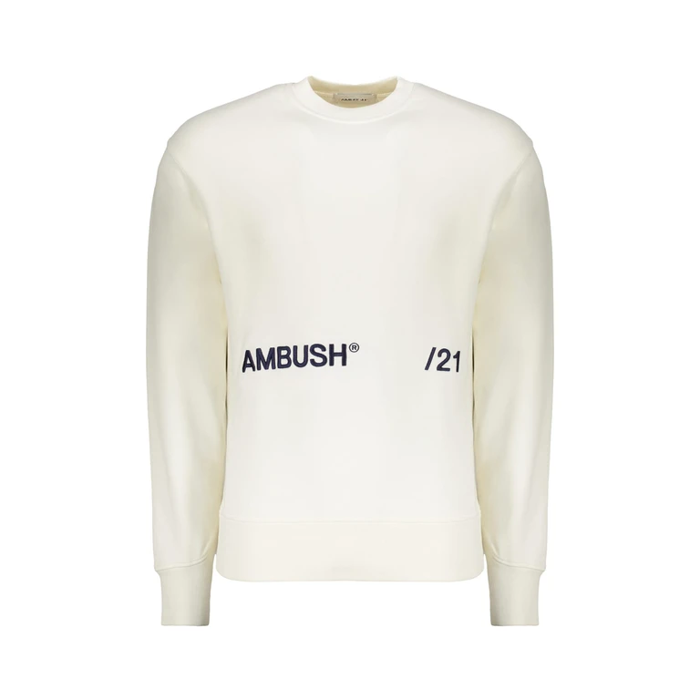 AMBUSH Logo Embroidered Cotton Sweatshirt