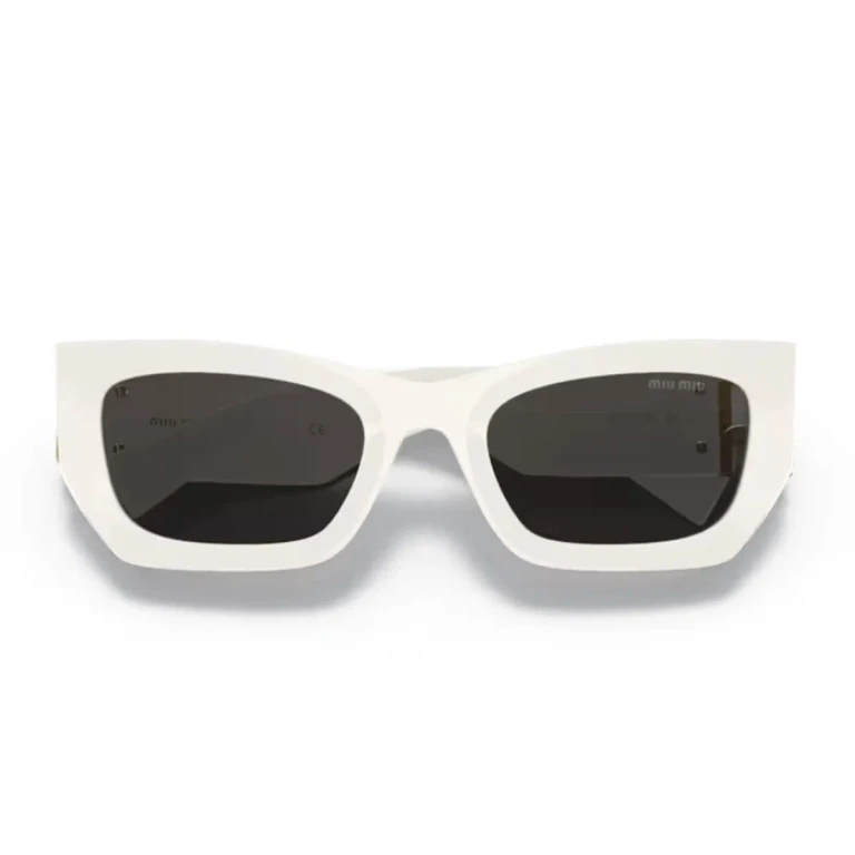 Miu Miu 0mu 09ws 1425s0 Bianco Sunglasses