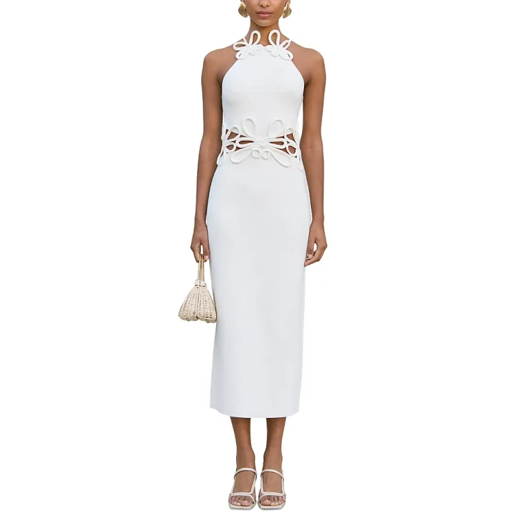 Cult Gaia Jena Knit Cutout Dress