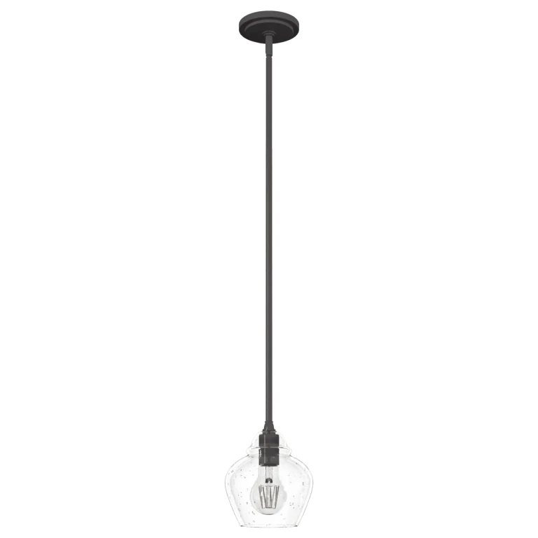 Noble Bronze One Light Mini Pendant from the Dunshire Collection