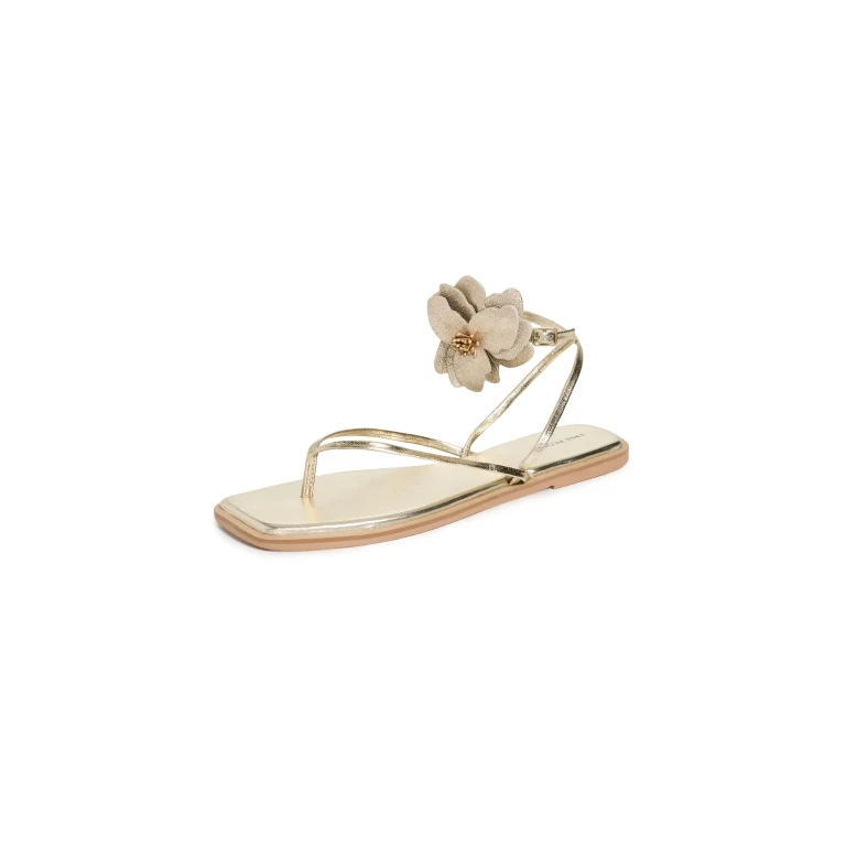 Free People Mismatch Magnolia Sandals Gold 8