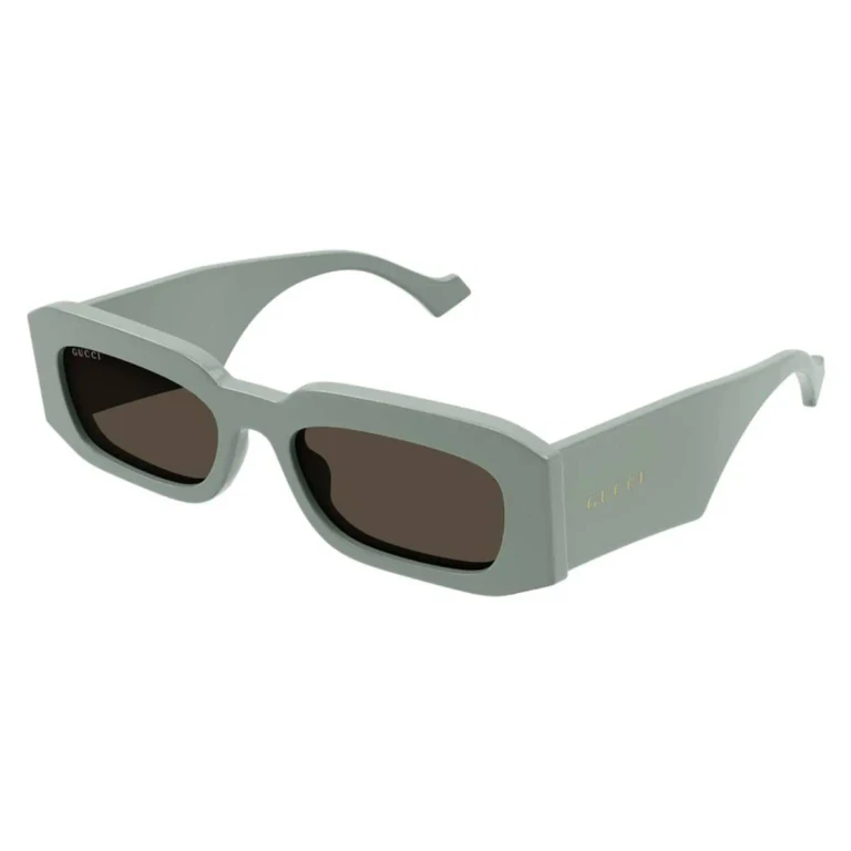 Gucci Brown Rectangular Unisex Sunglasses GG1426S 004 54