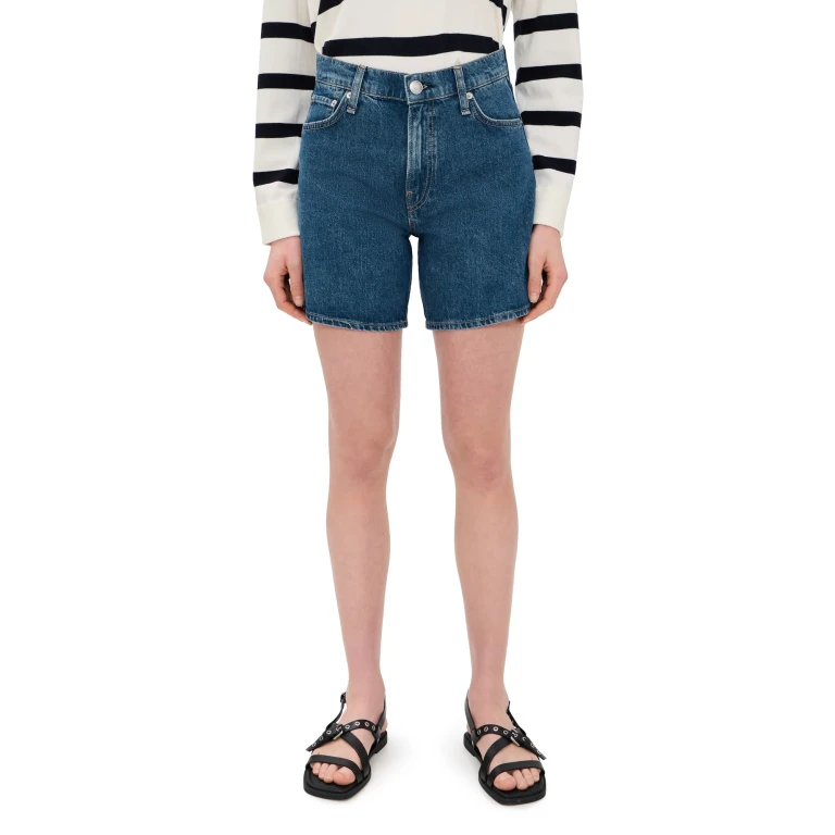 rag & bone Kaia Denim Shorts Cornflower 30