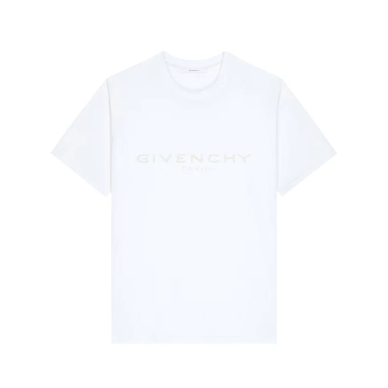 Givenchy Regular Fit Tshirt White T-shirt - Men