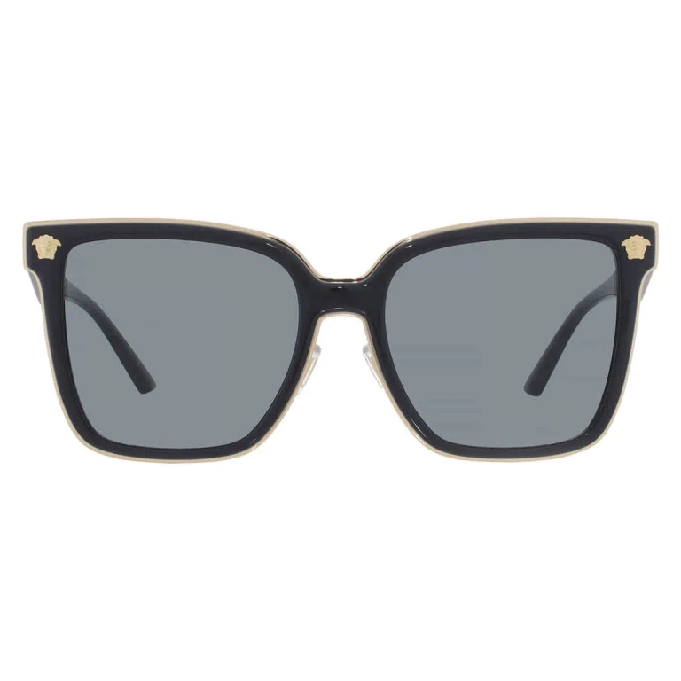 Versace Dark Grey Butterfly Ladies Sunglasses VE2278D GB1/87 58