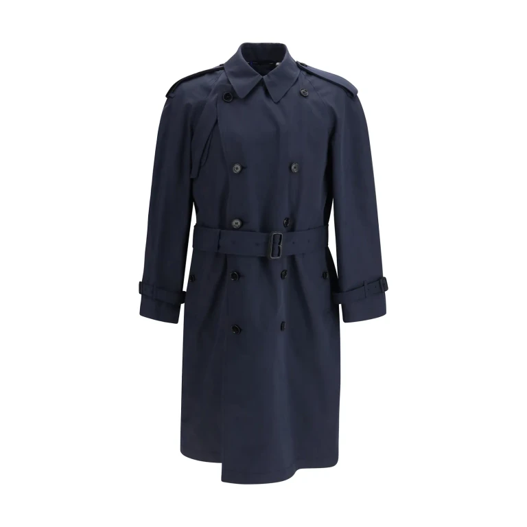 Burberry Highbury Mixed Cotton Trench
