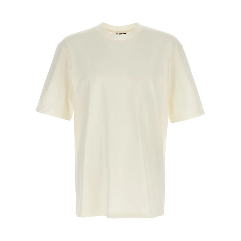 Jil Sander White Cotton Long Sleeve T-Shirt - Men
