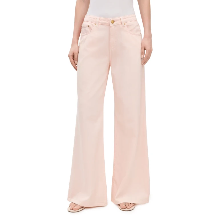 DL1961 Alex Baggy Aura Low Rise Jeans Eggshell Aura 28