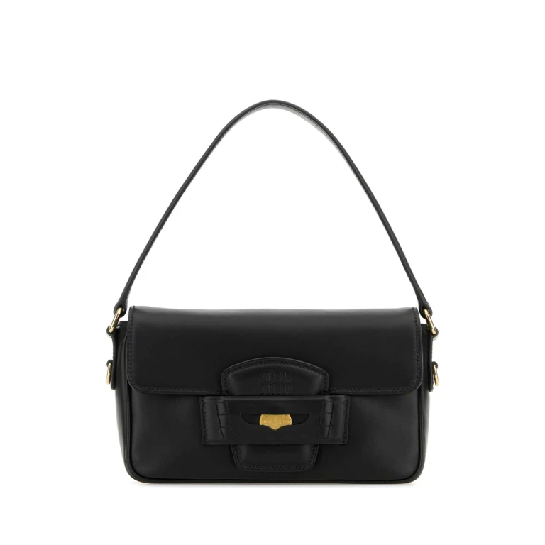 Miu Miu Black Leather Handbag