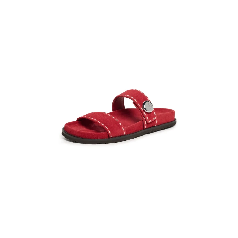Tory Burch Romy Sport 拖鞋 Toucan Red 7码