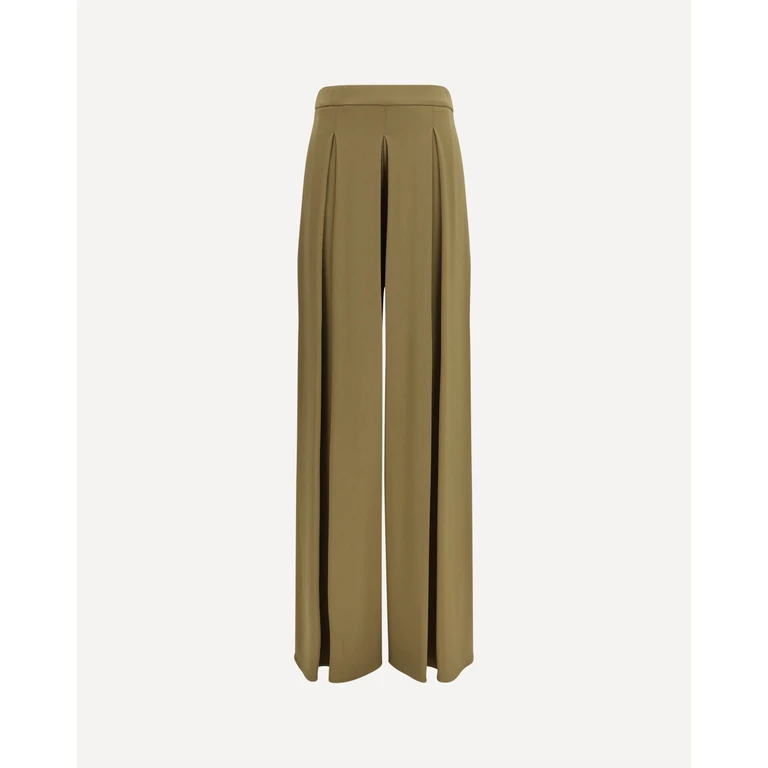 MAX MARA PURE Viscose technical jersey Pants Female S