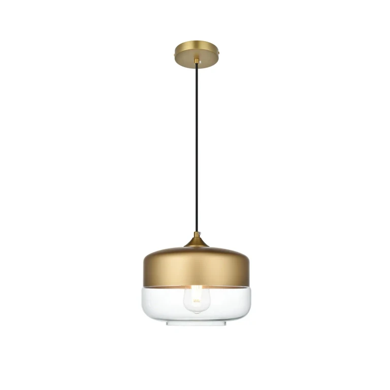 Satin Gold Pendant from the Ashwell Collection