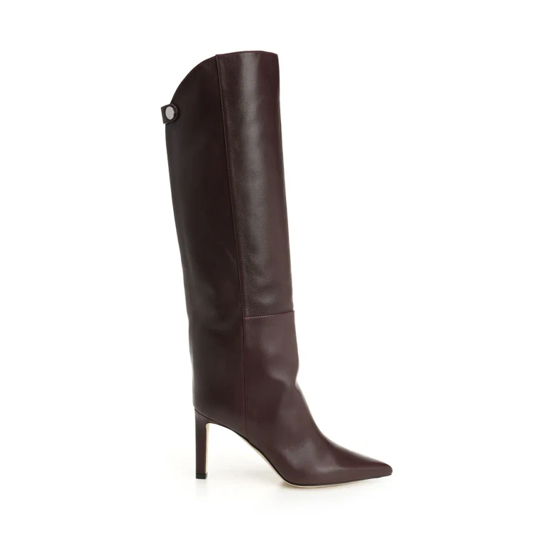 Boots Woman color Burgundy (ALIZZEKB85SQMDEEPMERLOT)