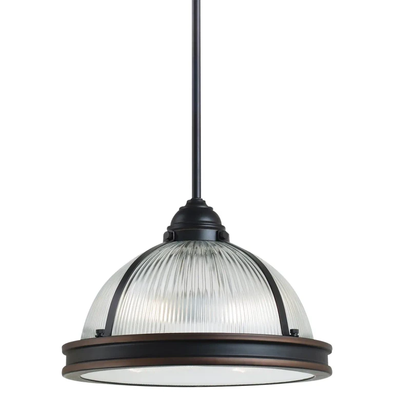 Autumn Bronze Pendant from the Pratt Street Prismatic Collection