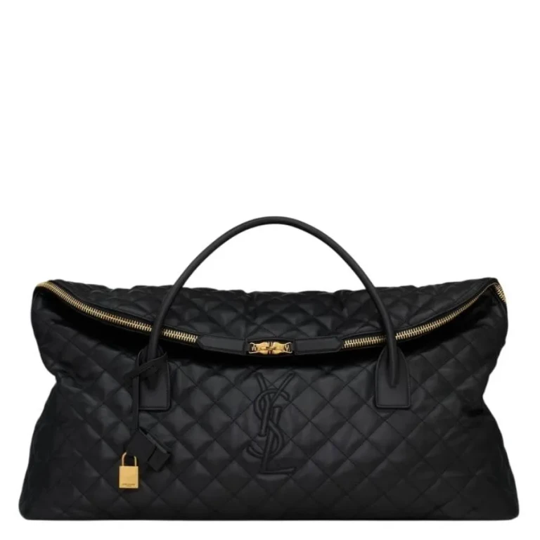 Saint Laurent Quilted Leather Giant Travel Bag