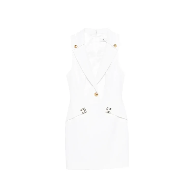 Elisabetta Franchi Logo-appliqué Mini Jurk