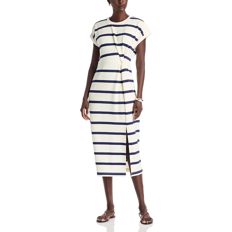 Tommy Bahama Agua Isle Short Sleeve Midi Dress