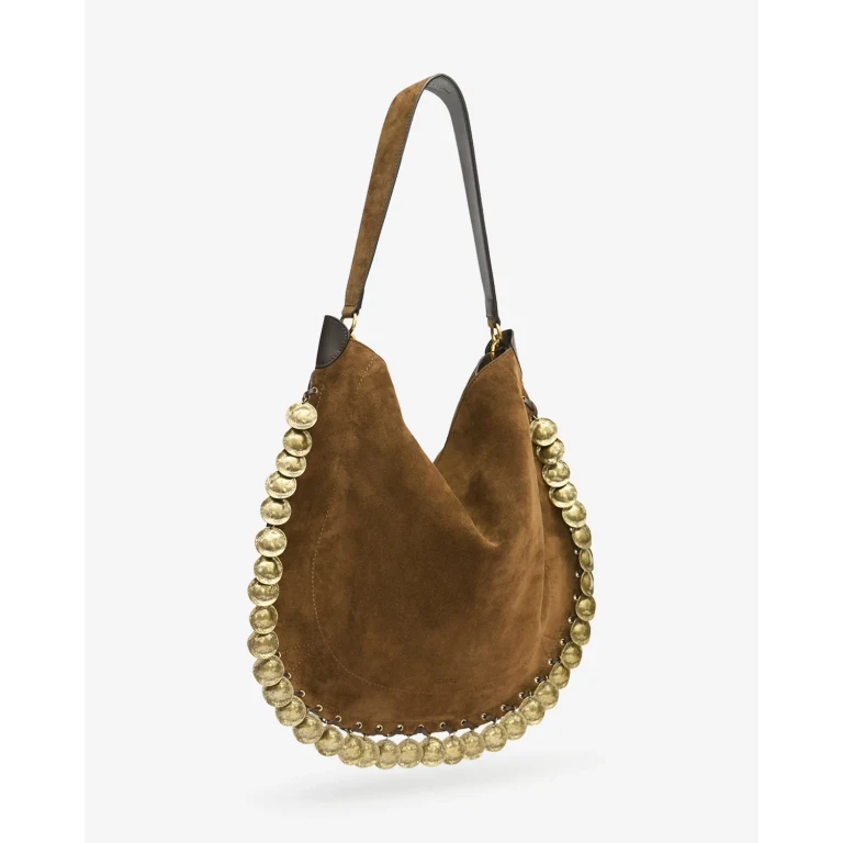Sac Oskan Hobo Soft Médailles - Femme - Bronze - Isabel Marant